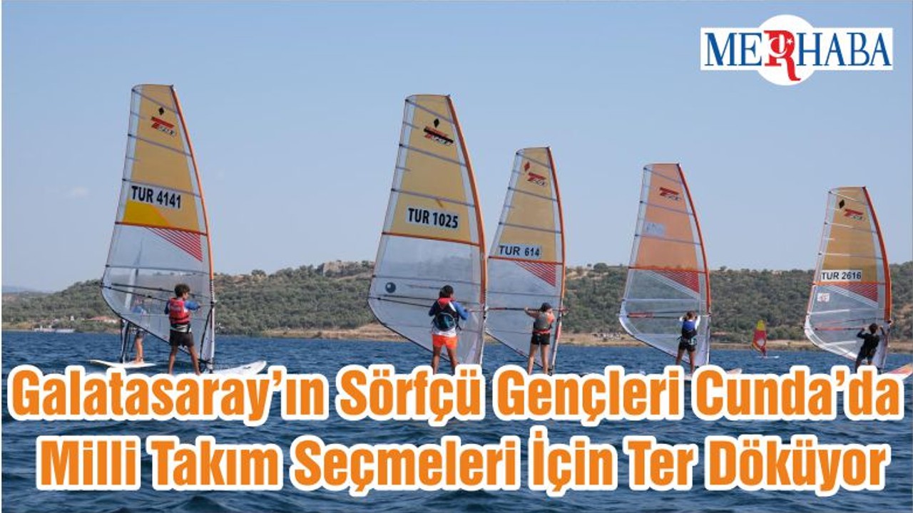 Galatasaray’ın Sörfçü Gençleri Cunda’da Milli Takım Seçmeleri İçin Ter Döküyor