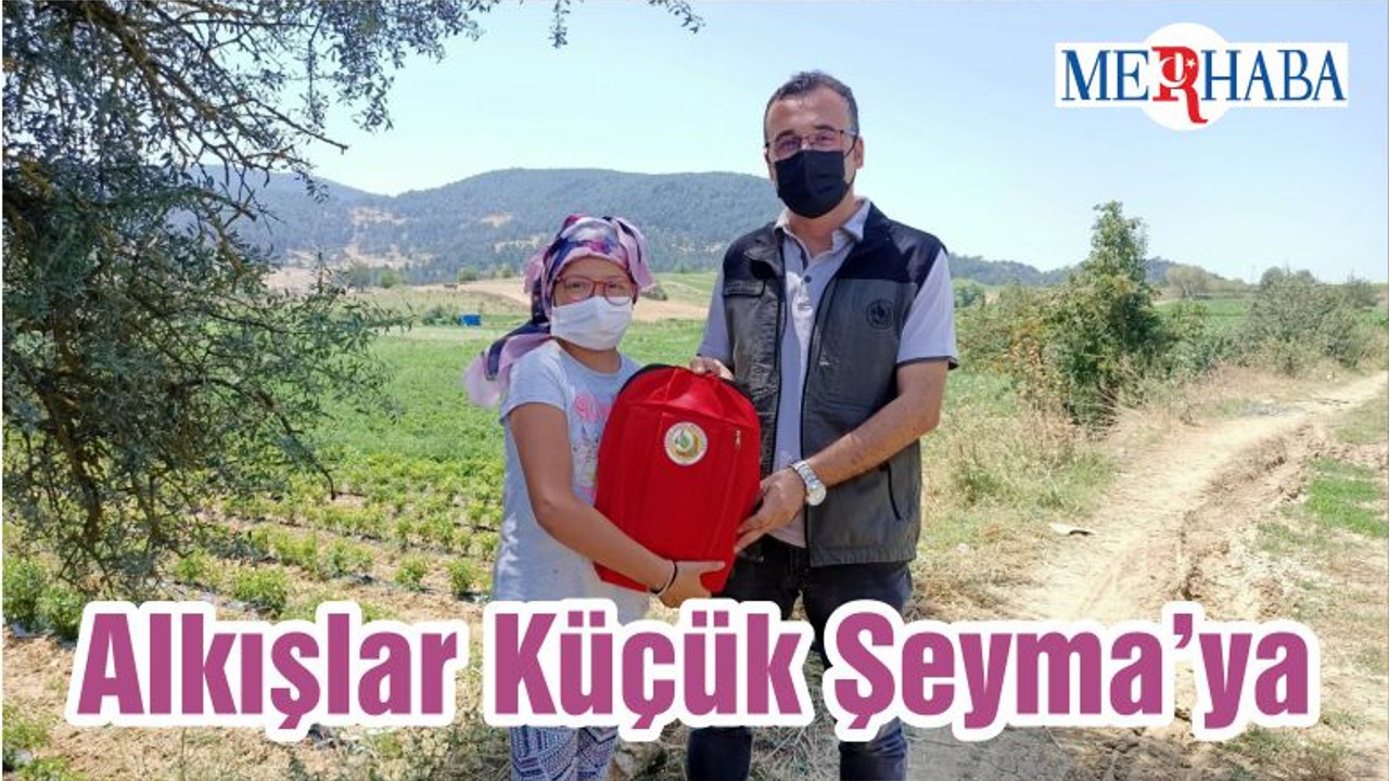 Alkışlar Küçük Şeyma’ya
