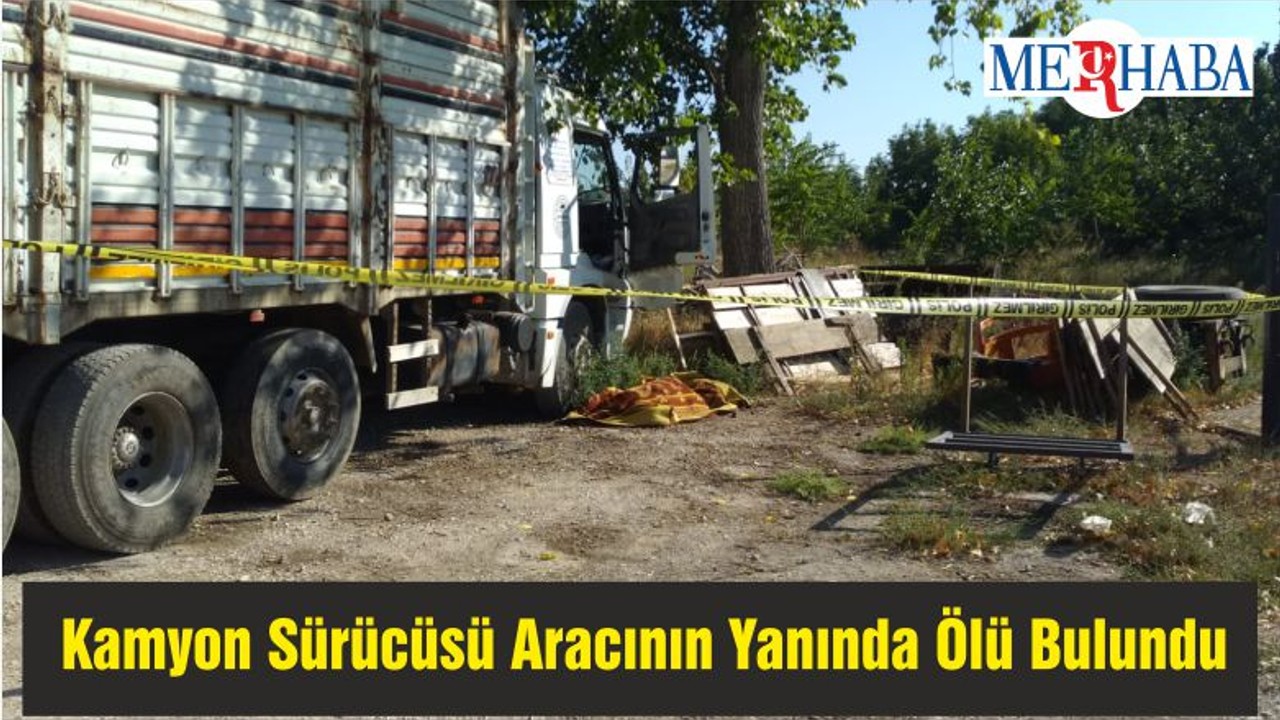 Balıkesir'de Bir Kamyon Sürücüsü Aracının Yanında Ölü Bulundu