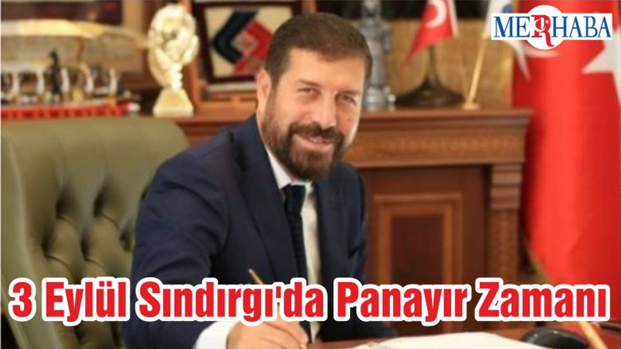 3 Eylül Sındırgı'da Panayır Zamanı