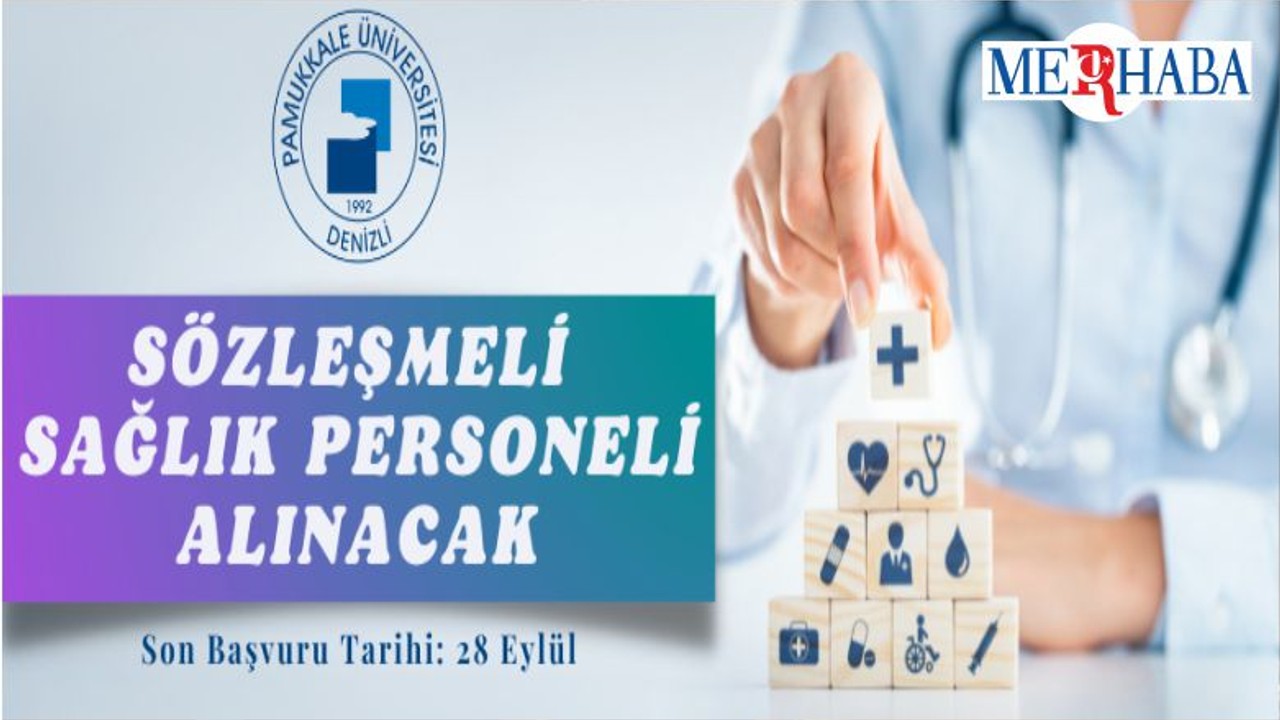 Pamukkale Üniversitesi Sözleşmeli Personel Alacak