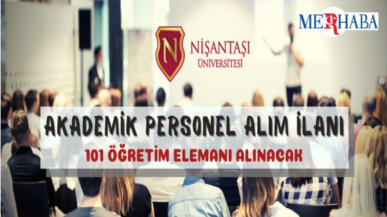 Nişantaşı Üniversitesinden Akademik Personel Alımı