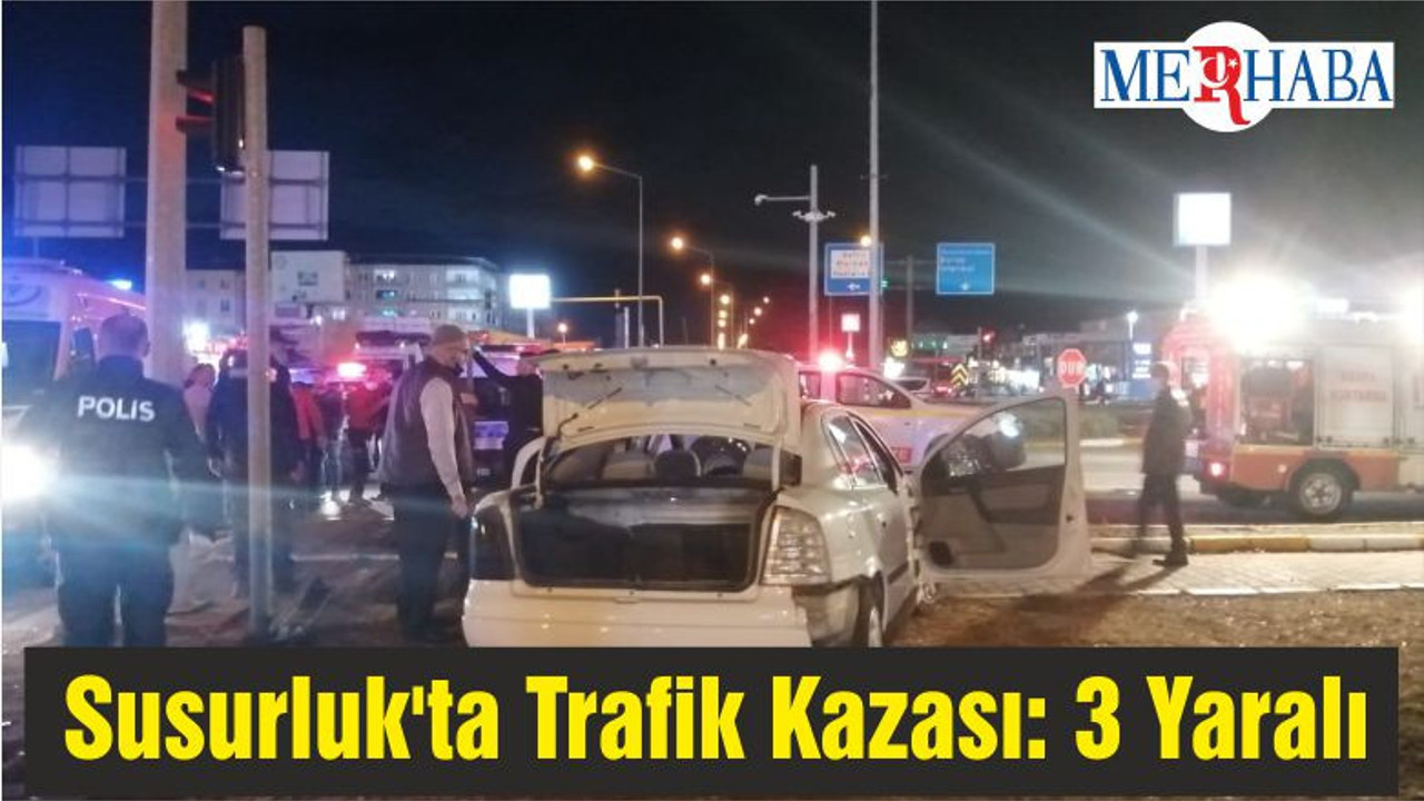 Susurluk'ta Trafik Kazası: 3 Yaralı