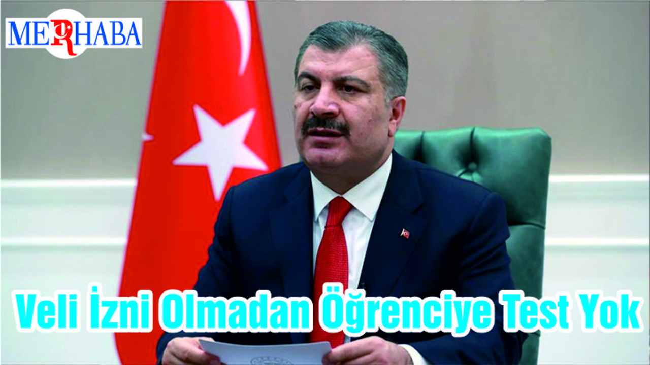 Veli İzni Olmadan Öğrenciye Test Yok