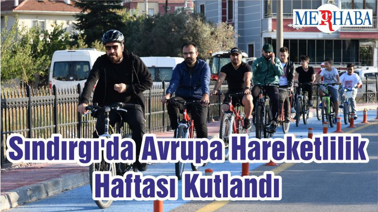 Sındırgı'da Avrupa Hareketlilik Haftası Kutlandı