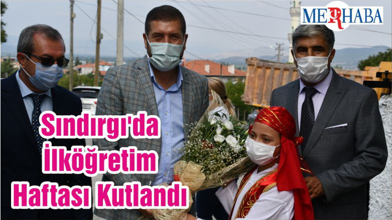 Sındırgı'da İlköğretim Haftası Kutlandı