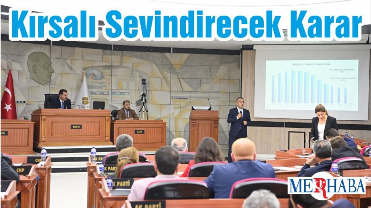 Kırsalı Sevindirecek Karar