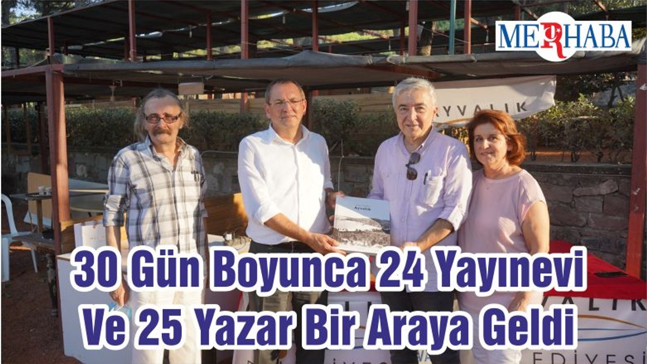 30 Gün Boyunca 24 Yayınevi Ve 25 Yazar Bir Araya Geldi
