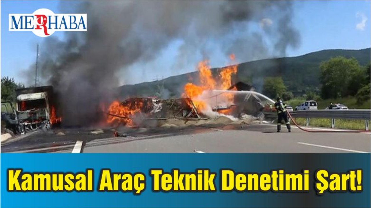 Kamusal Araç Teknik Denetimi Şart!