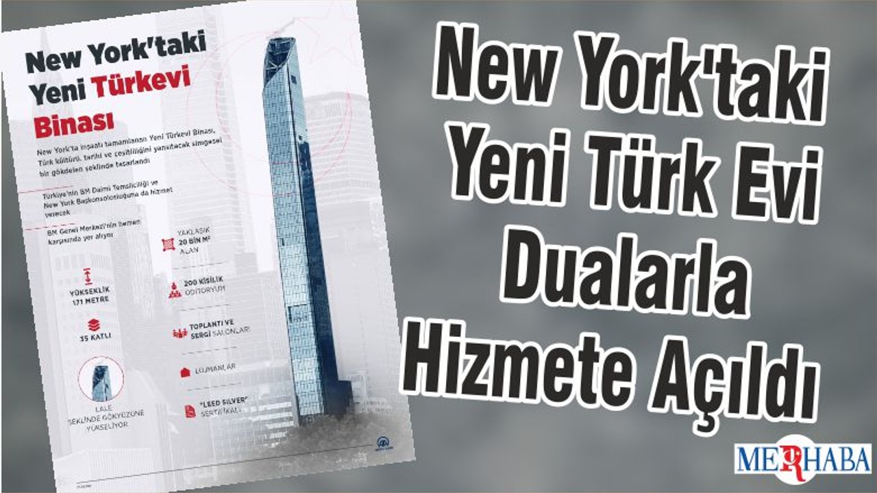 New York'taki Yeni Türk Evi Dualarla Hizmete Açıldı