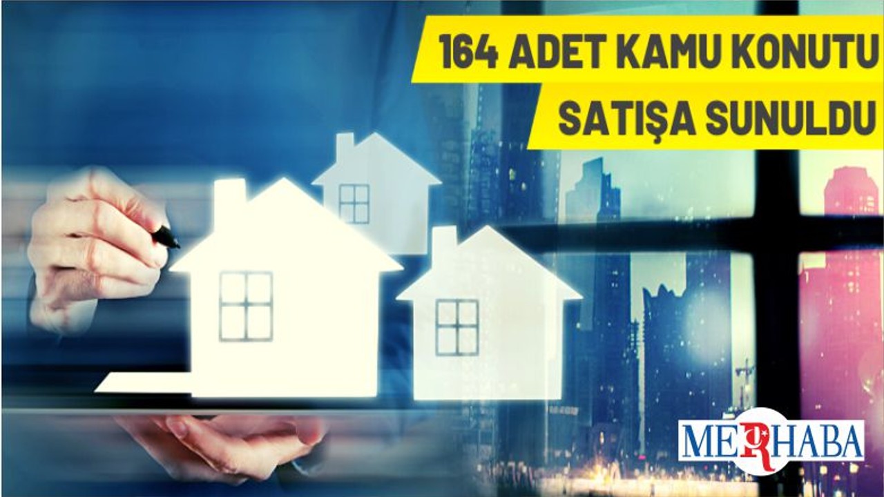 İstanbul'da 164 Adet Kamu Konutu Satılacak