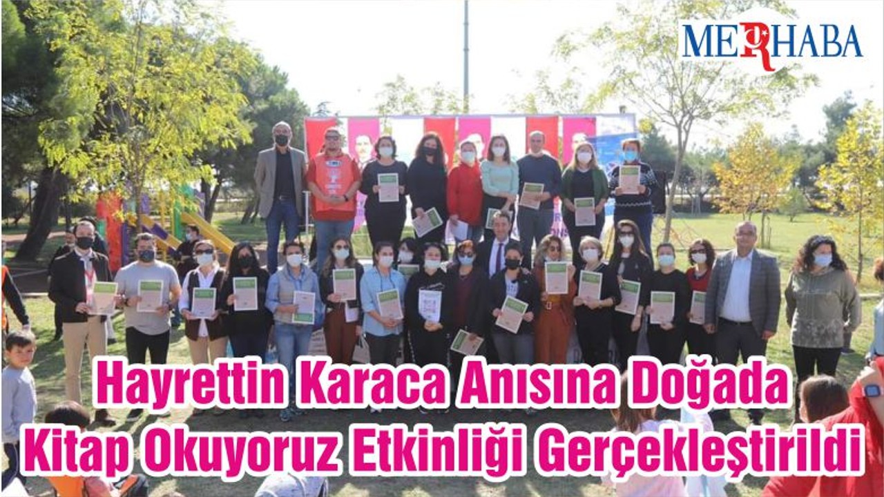 Hayrettin Karaca Anısına Doğada Kitap Okuyoruz Etkinliği Gerçekleştirildi