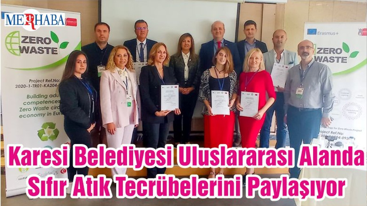 Karesi Belediyesi Uluslararası Alanda Sıfır Atık Tecrübelerini Paylaşıyor