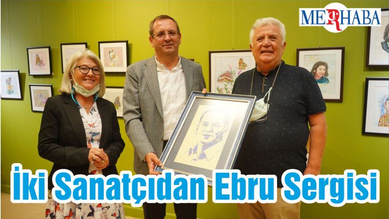 İki Sanatçıdan Ebru Sergisi