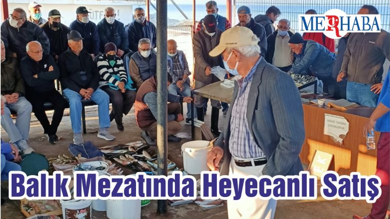 Balık Mezatında Heyecanlı Satış