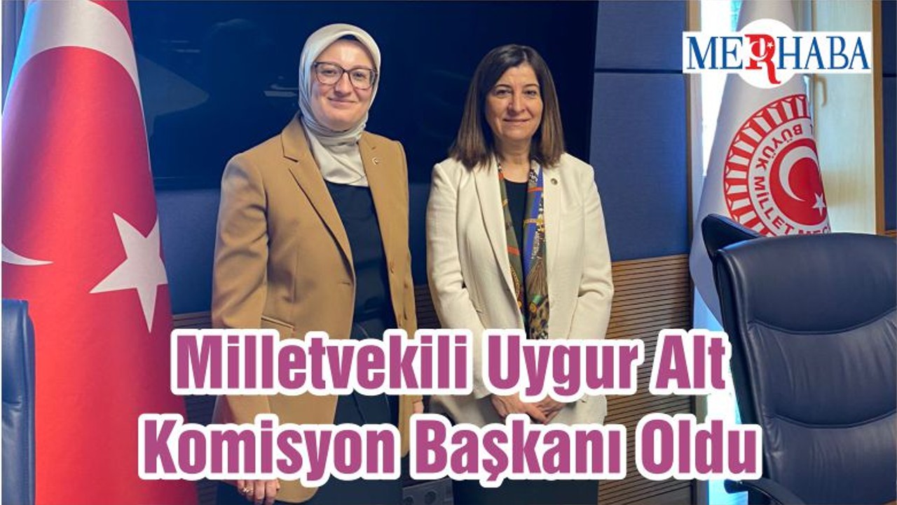 Milletvekili Uygur Alt Komisyon Başkanı Oldu
