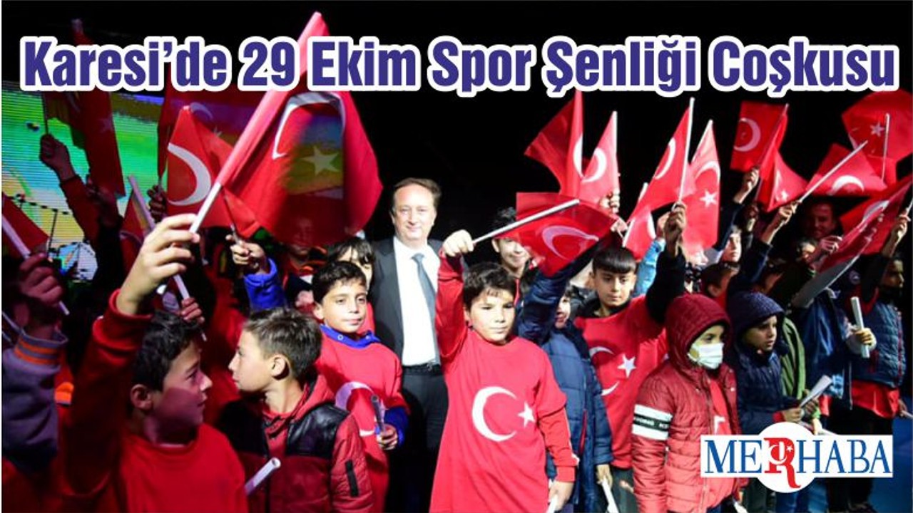Karesi’de 29 Ekim Spor Şenliği Coşkusu