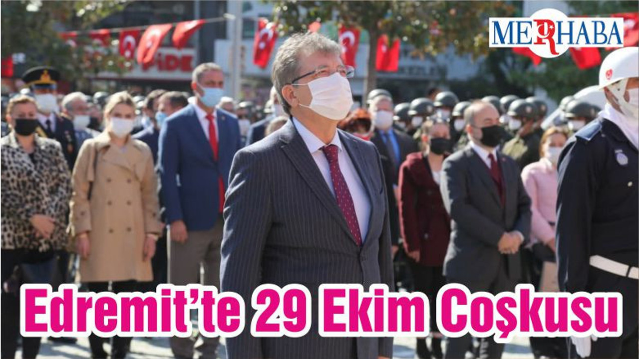 Edremit’te 29 Ekim Coşkusu