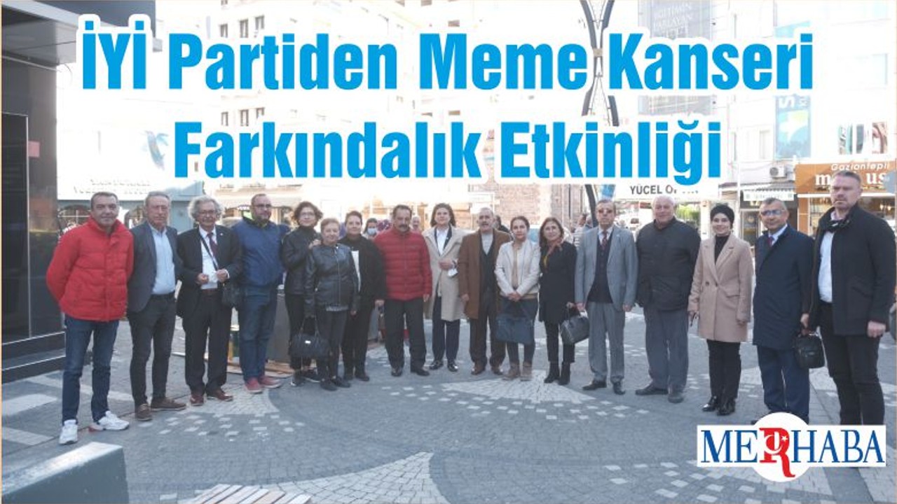 İYİ Partiden Meme Kanseri Farkındalık Etkinliği