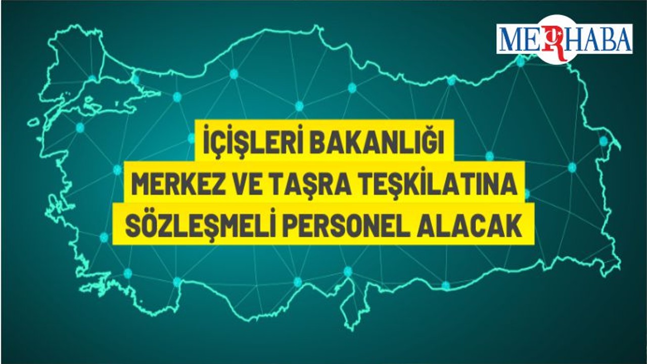 Sözleşmeli Personel Alım İlanı