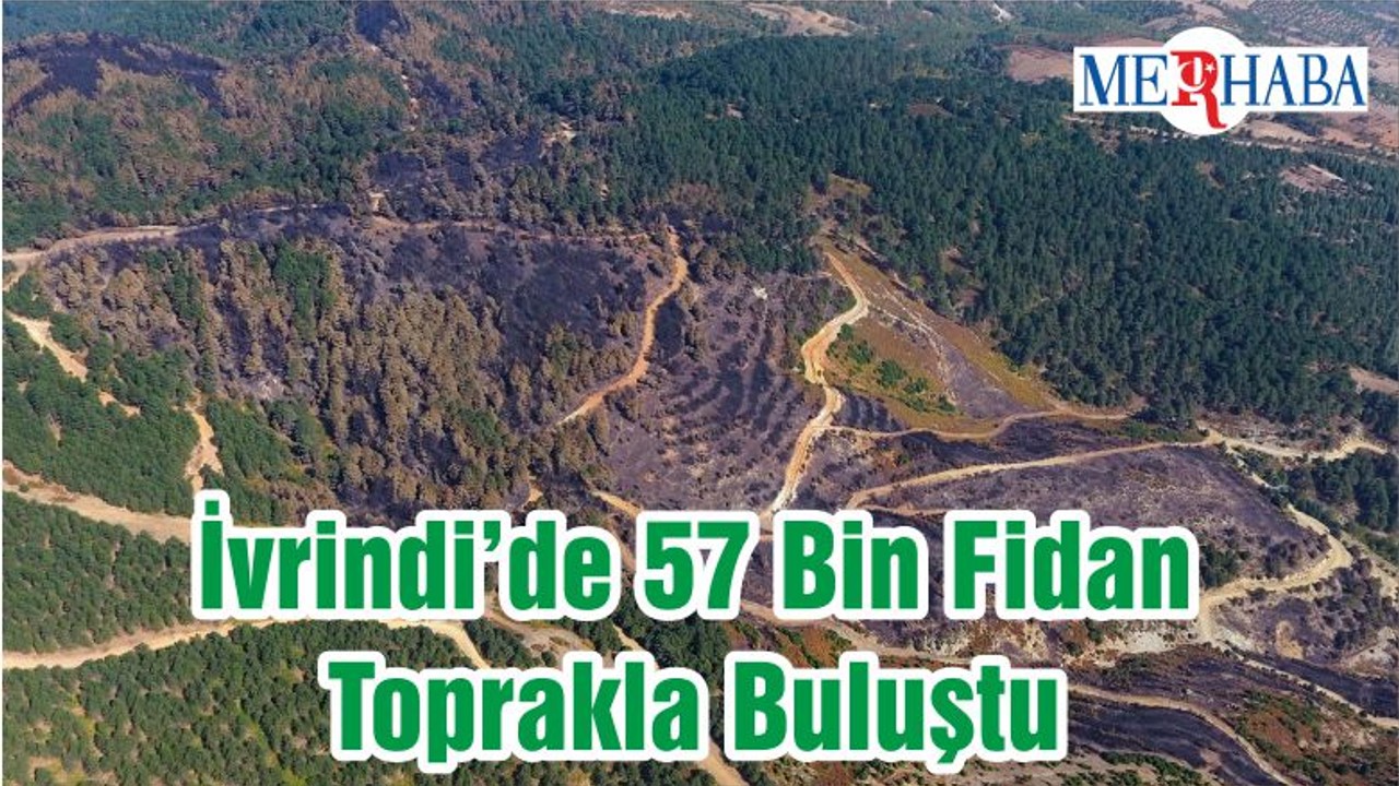 İvrindi’de 57 Bin Fidan Toprakla Buluştu