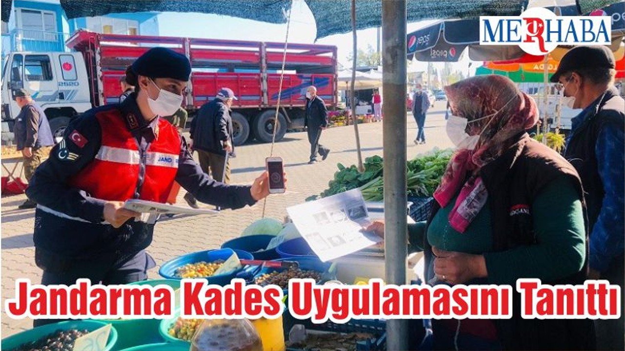Jandarma Kades Uygulamasını Tanıttı