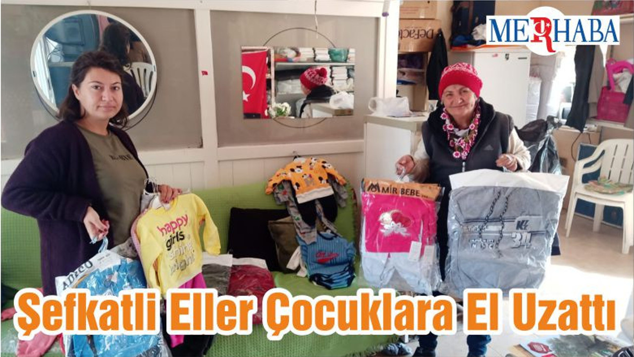 Şefkatli Eller Çocuklara El Uzattı