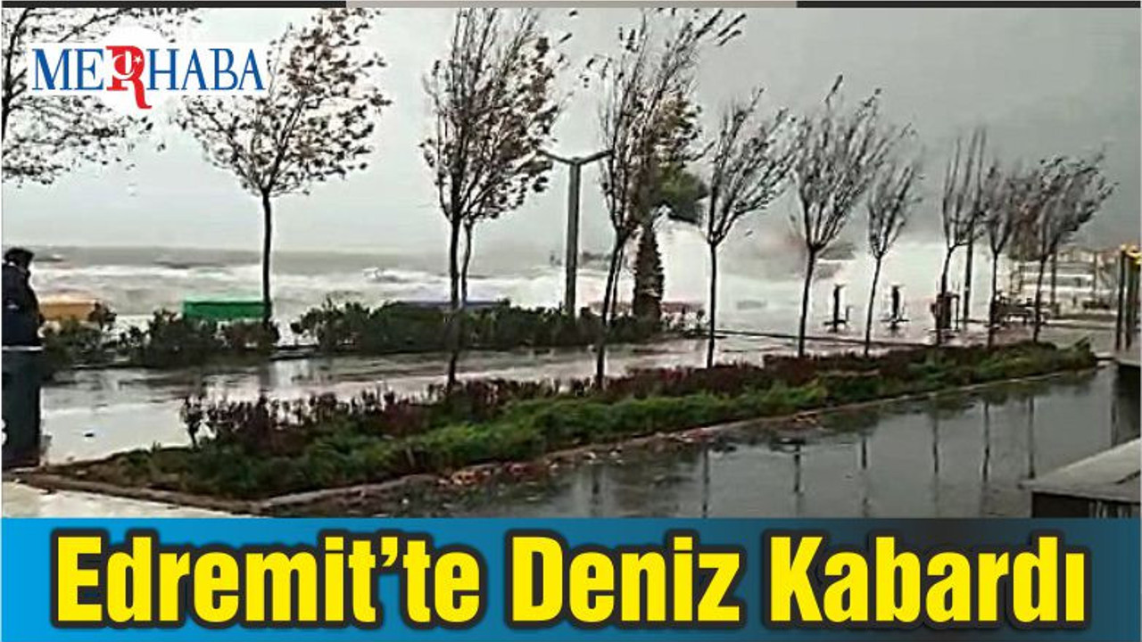 Edremit’te Deniz Kabardı