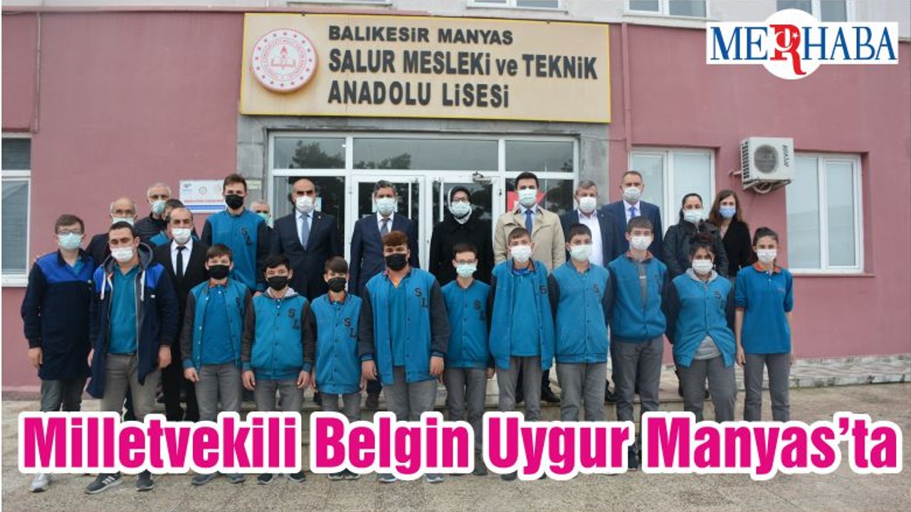 Milletvekili Belgin Uygur Manyas’ta