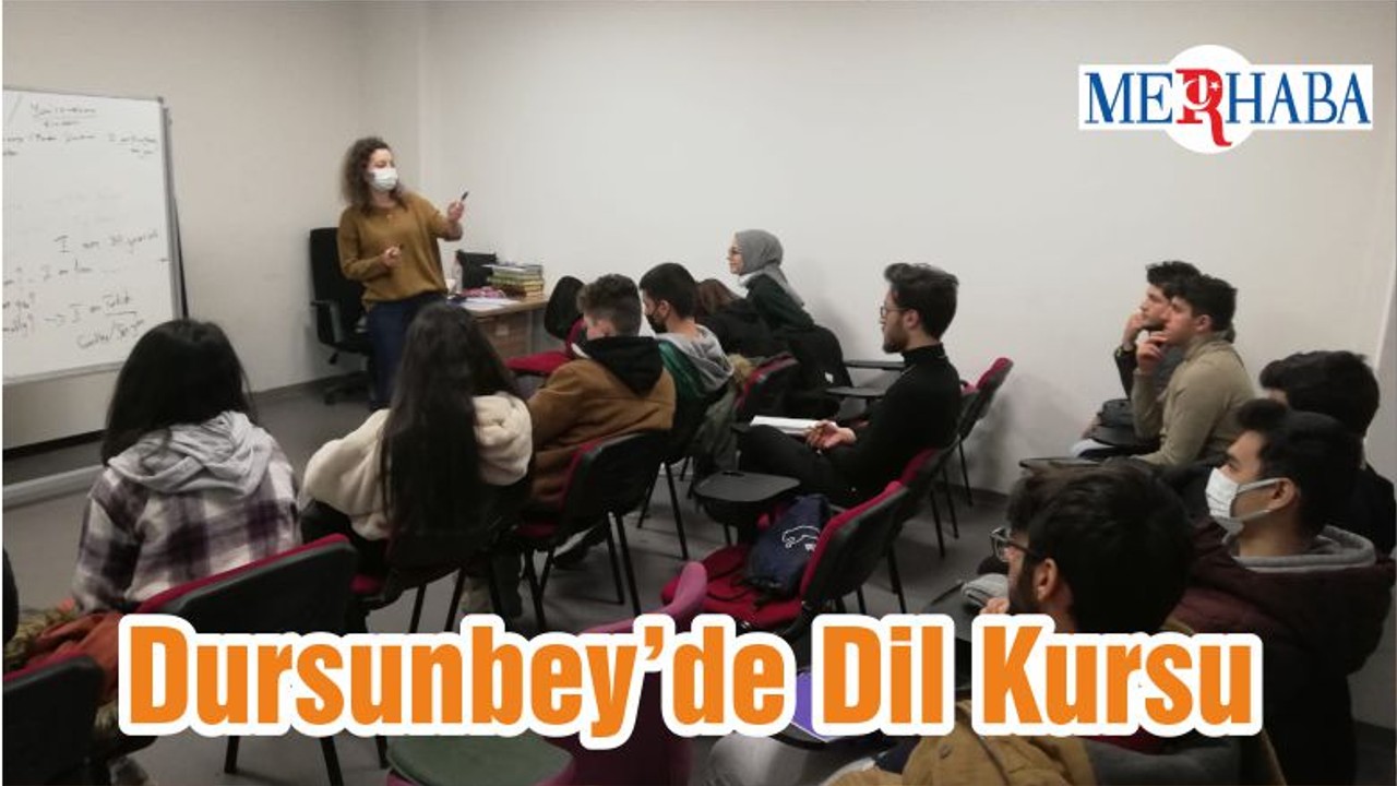 Dursunbey’de Dil Kursu