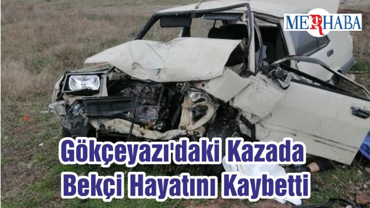 Gökçeyazı'daki Kazada Bekçi Hayatını Kaybetti