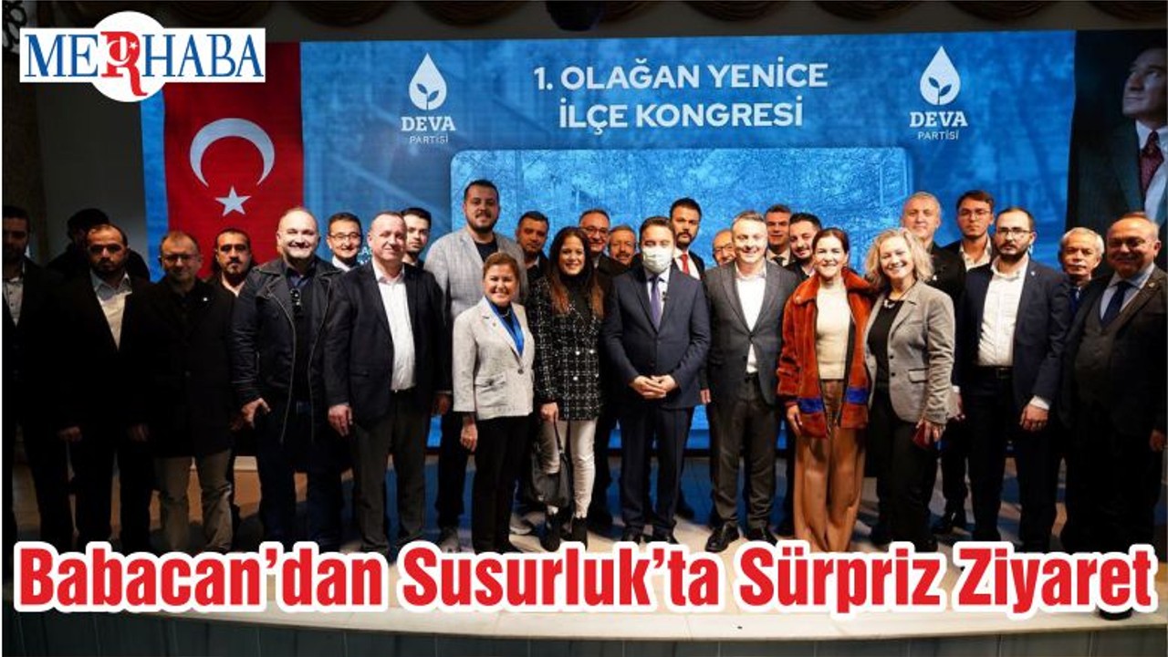Babacan’dan Susurluk’ta Sürpriz Ziyaret