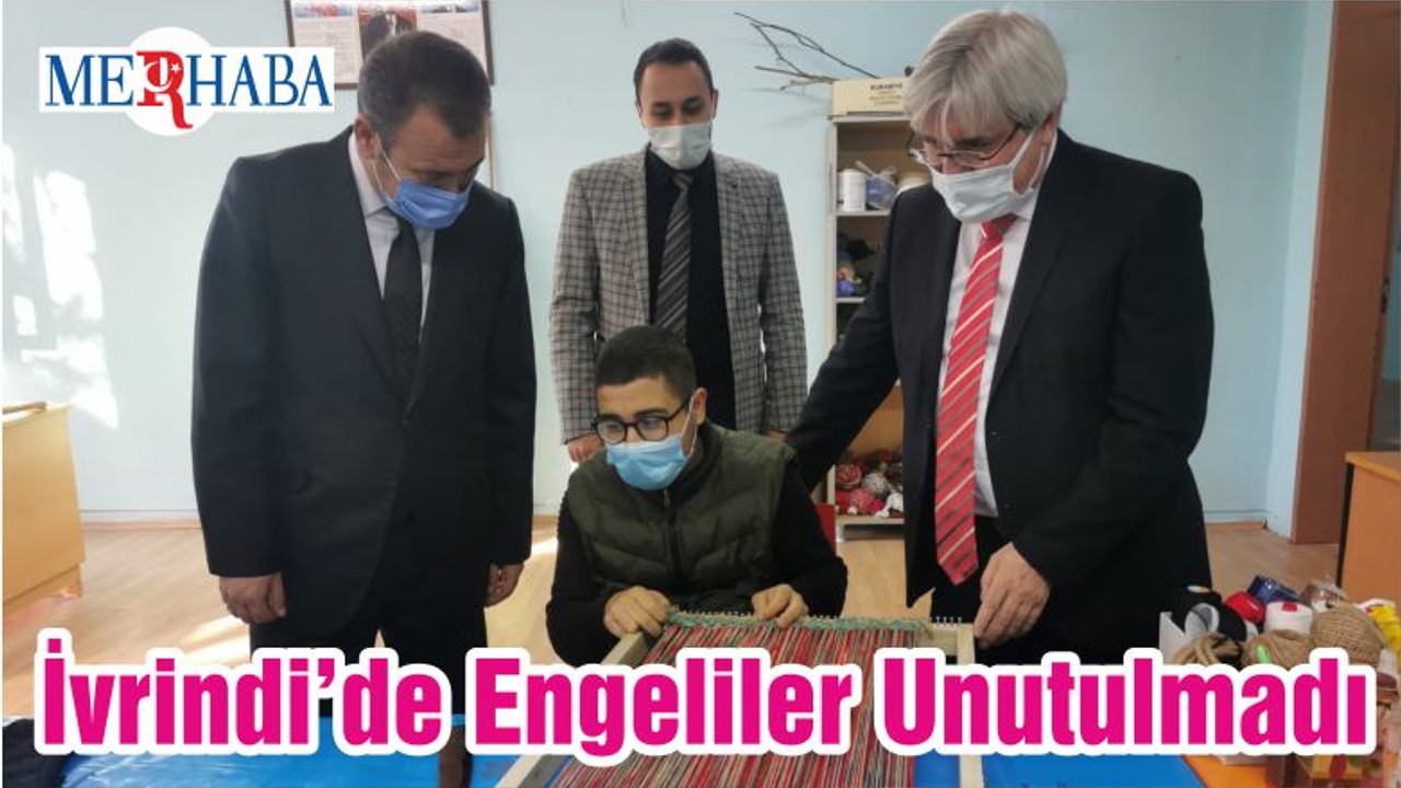 İvrindi’de Engeliler Unutulmadı