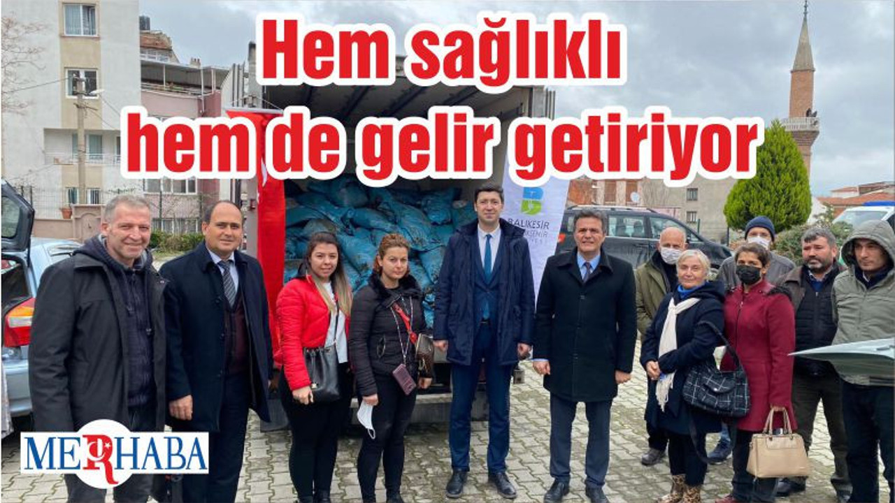 Hem sağlıklı hem de gelir getiriyor