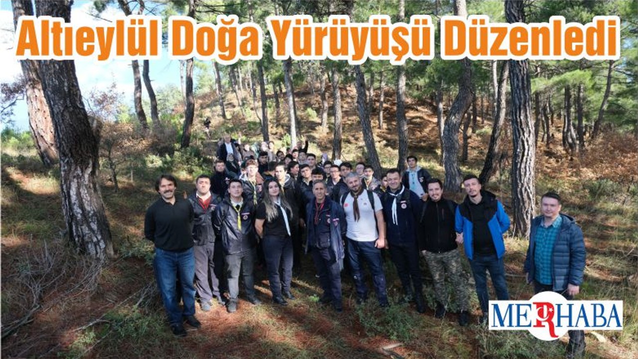 Altıeylül Doğa Yürüyüşü Düzenledi