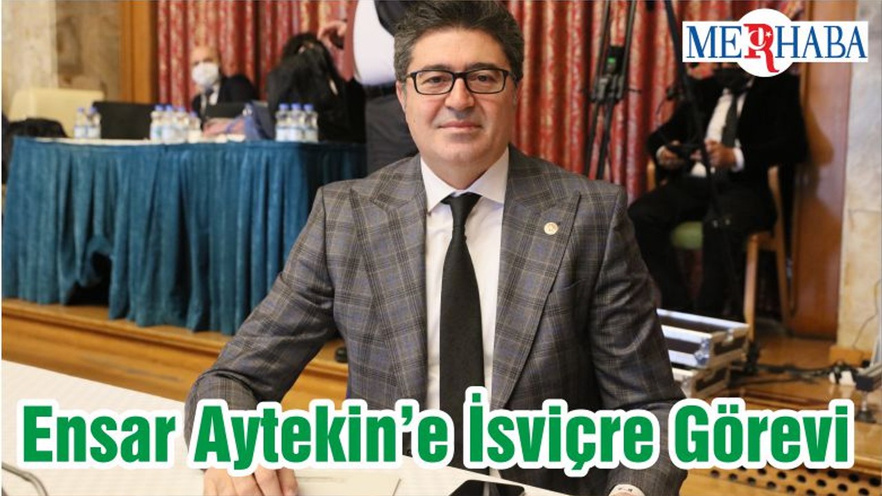 Ensar Aytekin’e İsviçre Görevi