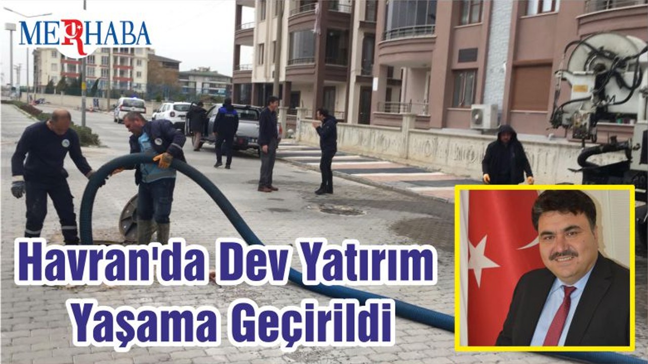 Havran'da Dev Yatırım Yaşama Geçirildi