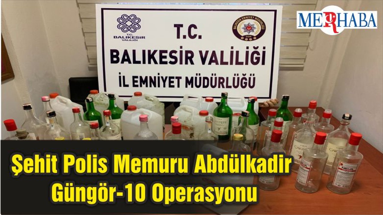 Şehit Polis Memuru Abdülkadir Güngör-10 Operasyonu