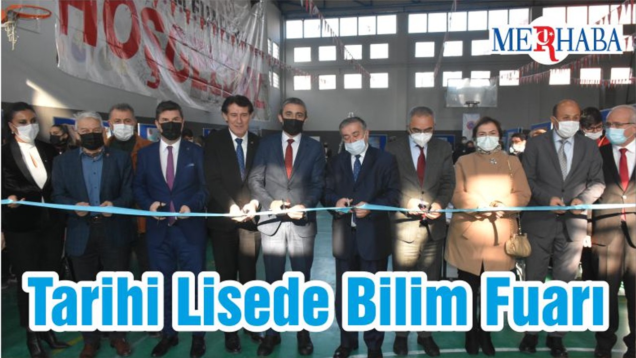 Tarihi Lisede Bilim Fuarı