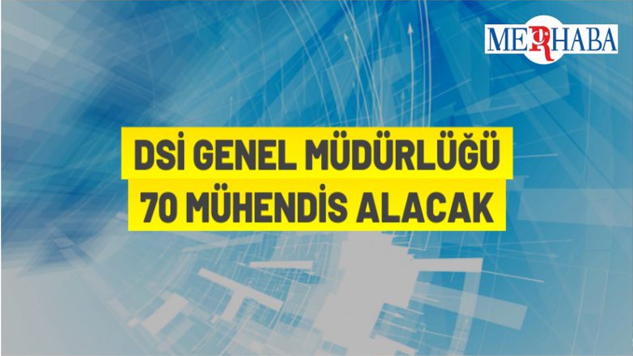 DSİ Mühendis Alımı Yapacak