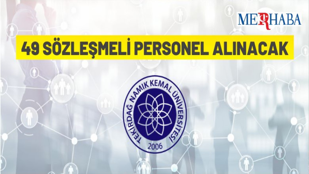 Sözleşmeli Personel Alım İlanı
