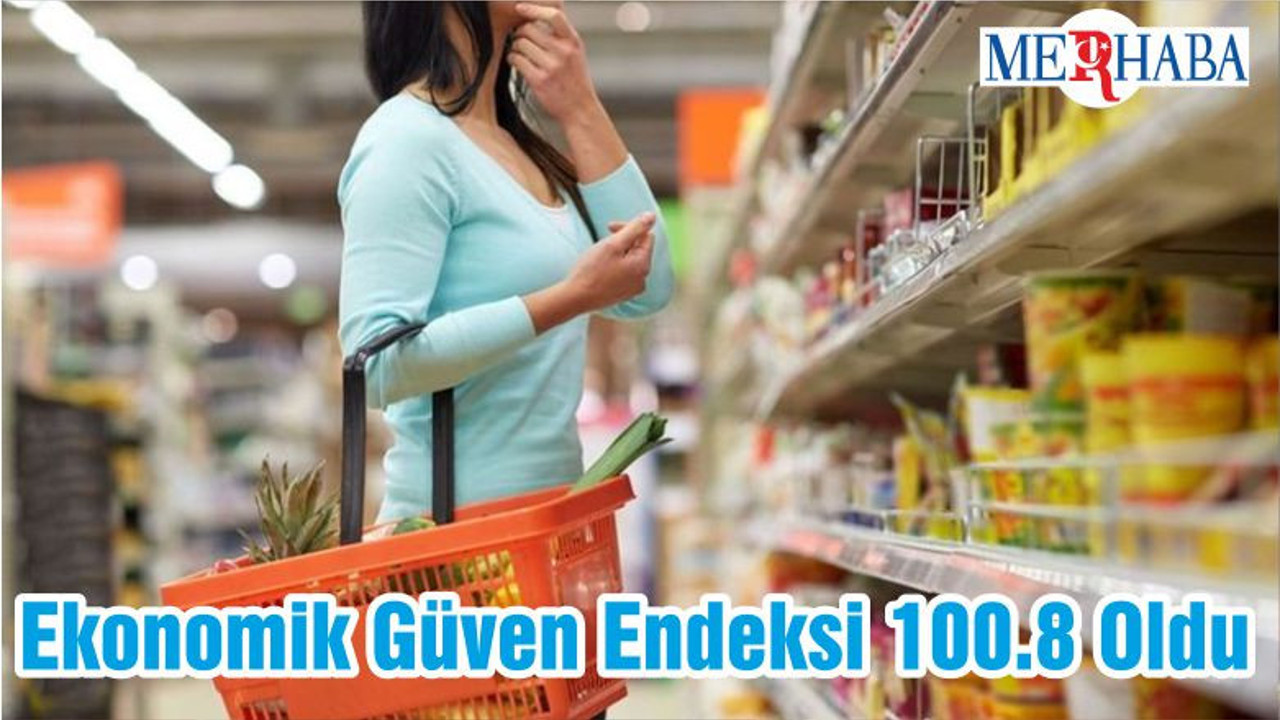 Ekonomik Güven Endeksi 100.8 Oldu
