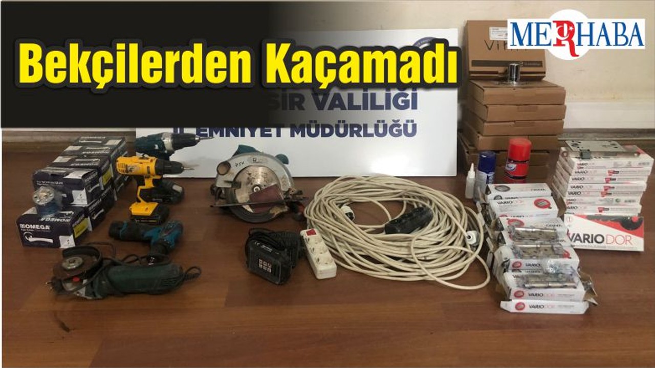 Bekçilerden Kaçamadı