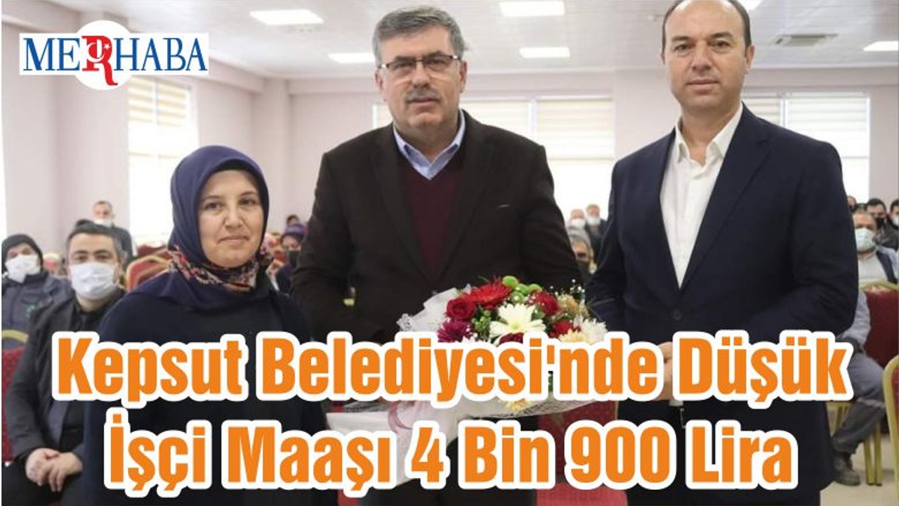 Kepsut Belediyesi'nde Düşük İşçi Maaşı 4 Bin 900 Lira