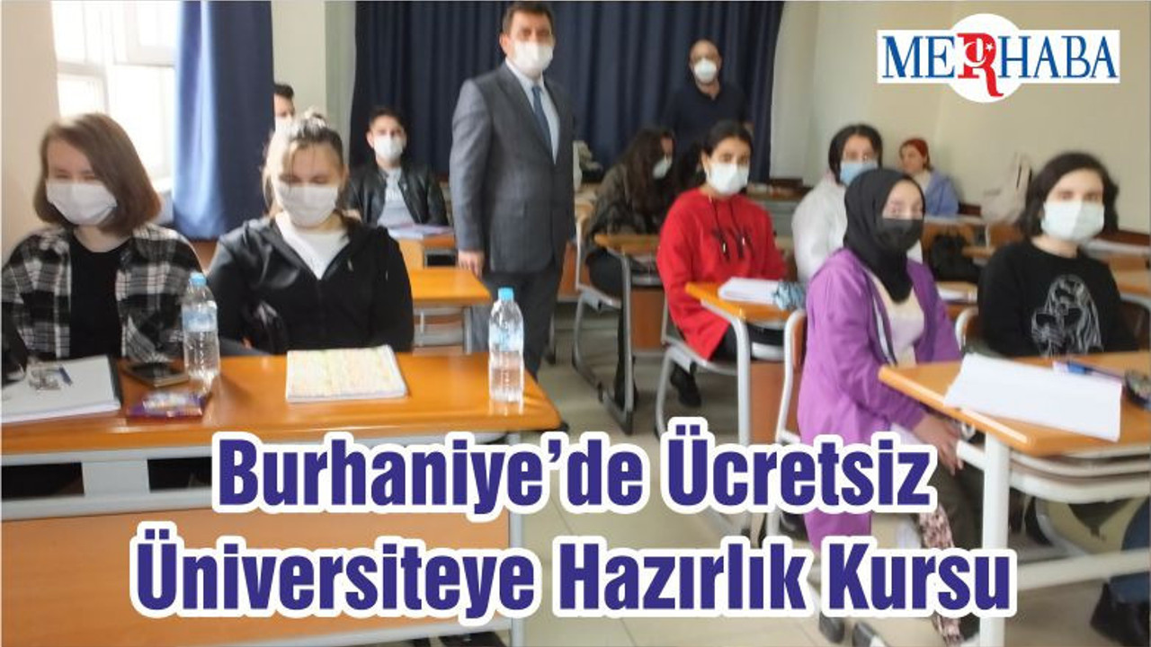 Burhaniye’de Ücretsiz Üniversiteye Hazırlık Kursu