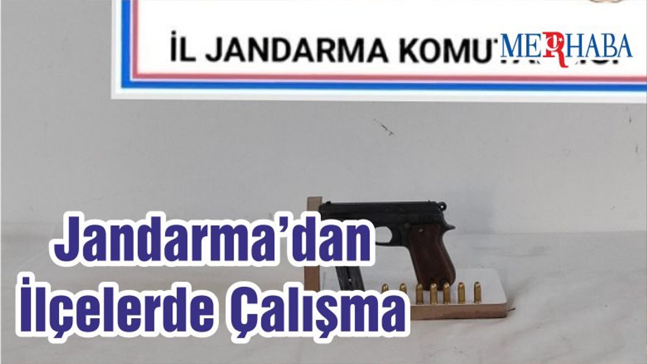 Jandarma’dan İlçelerde Çalışma