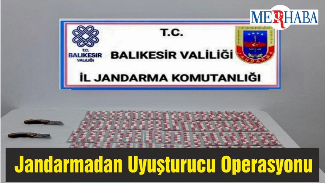 Jandarmadan İvrindi Ve Manyas'ta Uyuşturucu Operasyonu