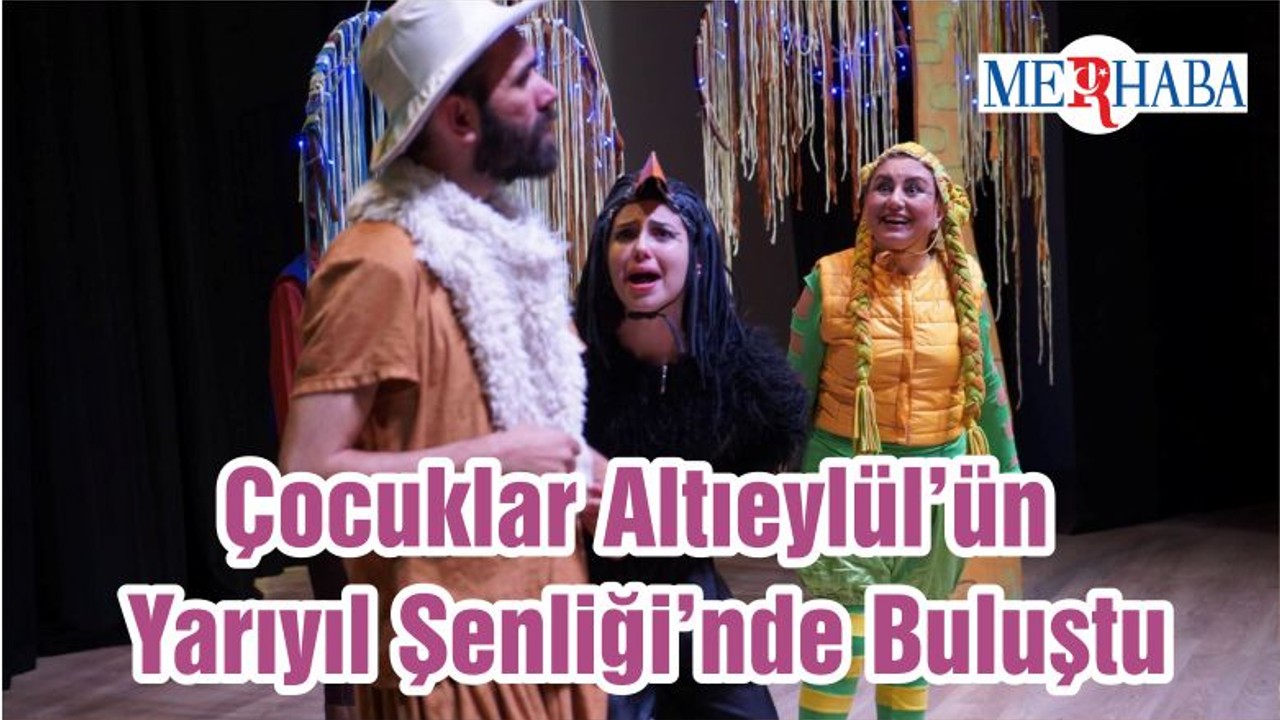 Çocuklar Altıeylül’ün Yarıyıl Şenliği’nde Buluştu