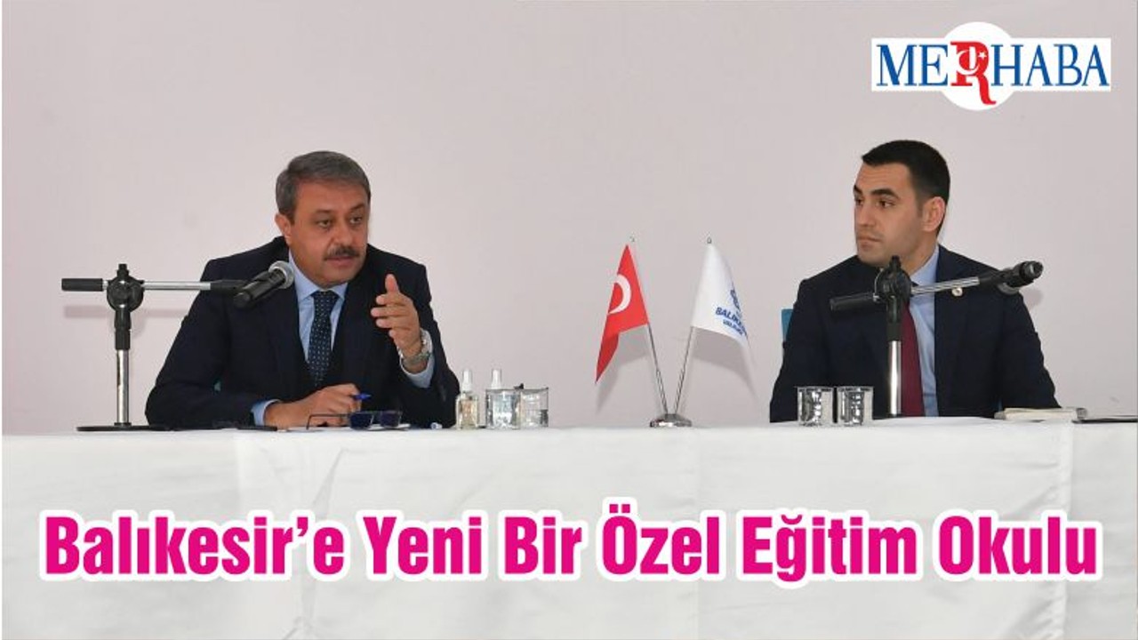 Balıkesir’e Yeni Bir Özel Eğitim Okulu