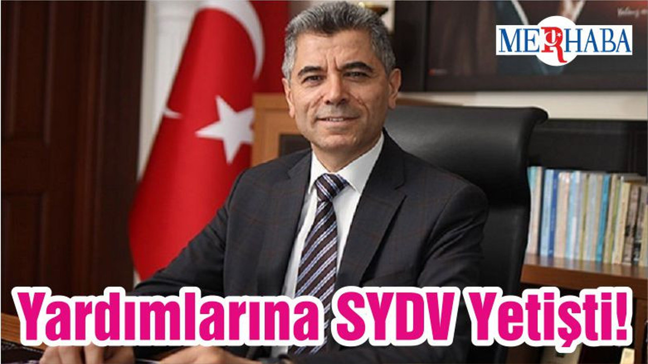 Yardımlarına SYDV Yetişti!